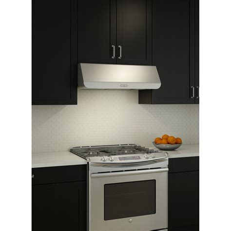 stainless steel under cabinet range hood 30|quietest under cabinet range hoods.